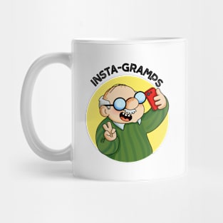 Instagramps Cute Social Media Grandpa Pun Mug